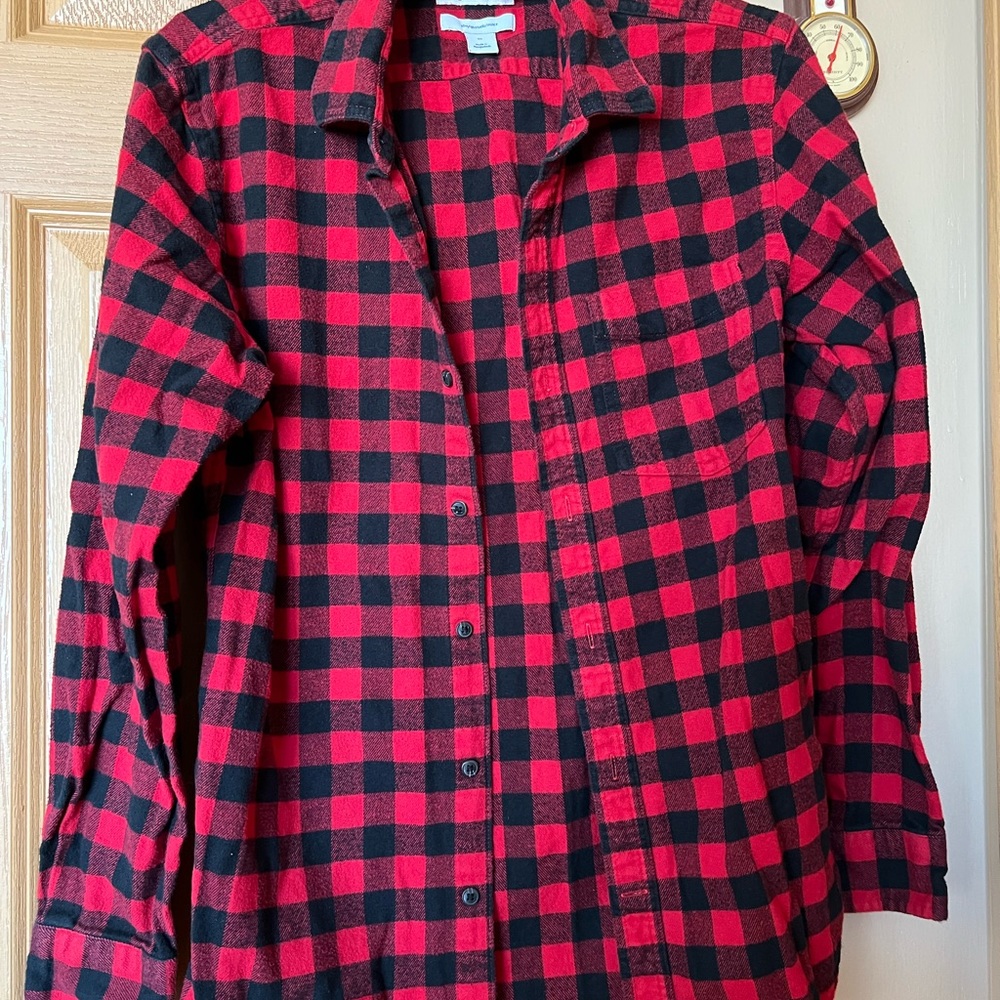 Amazon essentials size XS slim flannel